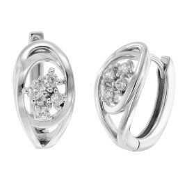 Viventy 785184 Hoop Earrings for Women Silver