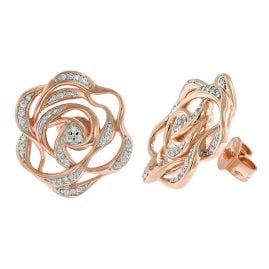 Viventy 785264 Women's Stud Earrings Flower Silver