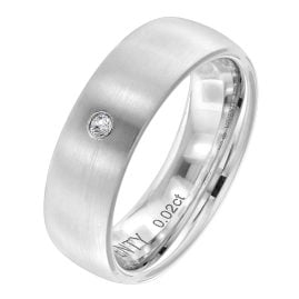 Viventy 698002 Damenring 925 Silber mit Diamant