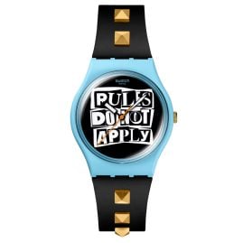 Swatch SO31L101 Armbanduhr Broken Rules