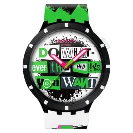 Swatch SB03B701 Watch Big Bold Lash Out