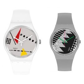 Swatch SZS34 Back to 1984 Special Set Memphis mit 2 Uhren