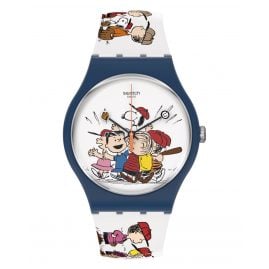Swatch SO29Z107 Armbanduhr Peanuts First Base