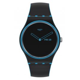 Swatch SO29S701 Wristwatch Minimal Line Blue