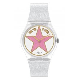 Swatch SO28Z108 Ladies' Wristwatch Star Mom