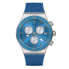 Swatch YVS485 Irony Men's Watch Chronograph Blue is All