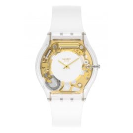Swatch SS08K106 Skin Ladies' Watch Coeur Dorado