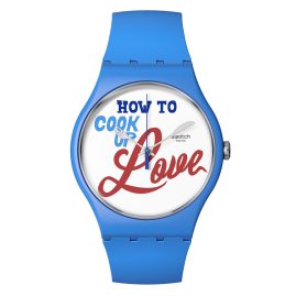 Swatch SUOZ353 Wristwatch Recipe For Love