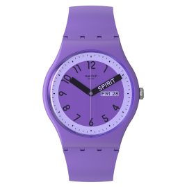Swatch SO29V700 Watch Proudly Violet