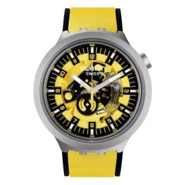 Swatch SB07S109 Watch Big Bold Bolden Yellow