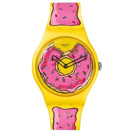 Swatch SO29Z134 Armbanduhr The Simpsons Seconds Of Sweetness