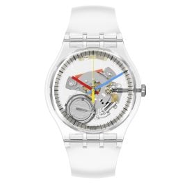 Swatch SO29K115-5300 Herrenuhr Clearly New Gent Pay!