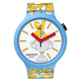 Swatch SB05Z100 Armbanduhr Vatertag-Special Best. Dad. Ever