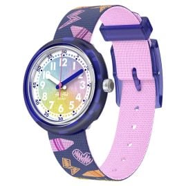 Flik Flak FPNP173 Armbanduhr für Kinder Rainbow Crayons