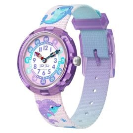 Flik Flak FBNP255 Kinderuhr für Mädchen Happy Dolphins
