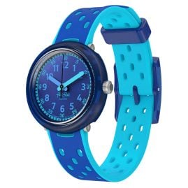Flik Flak FCNP008 Kinderuhr für Jungen Blau Fizz In Space