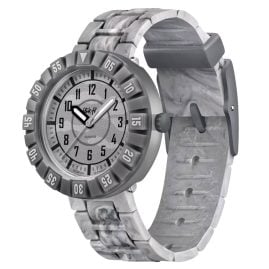 Flik Flak FCSP134 Children's Watch for Boys Grey Lunar Brick