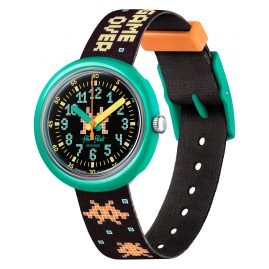 Flik Flak FPNP069 Kinder-Armbanduhr Time Invader