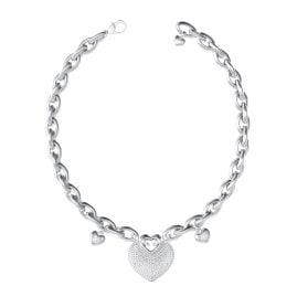 Guess JUBN05205JWRH Damen-Kette Herz Pavée