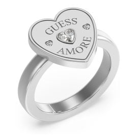 Guess JUBR05059JWRH Damenring Siegel Herz