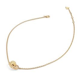 Guess JUBN05219JWYG Damen-Kette Two Links Pavée Goldfarben
