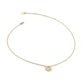 Guess JUBN05441JWYG Women's Necklace G Pavé Gold Tone