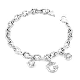 Guess JUBB05445JWRHS Damen-Armband G Pave Multi Charm S