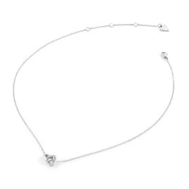 Guess JUBN06013JWRHT/U Damen-Halskette Herzen Silberfarben