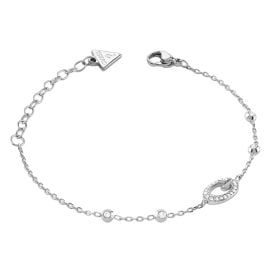 Guess JUBB06337JWRHS Women's Bracelet Camden Silver-Tone S