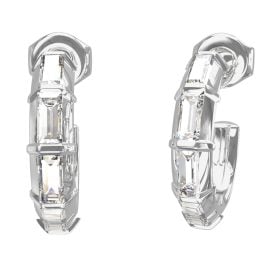 Guess JUBE06332JWRHT/U Women's Hoops Multi Crystals Earrings Gold-Tone