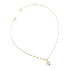 Guess JUBN06314JWYGT/U Damen-Kette Oval Crystal Goldfarben