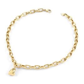 Guess JUBN06441JWYGT/U Women's Necklace Fluid Charm Gold-Coloured