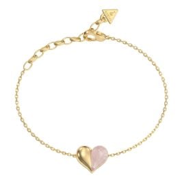 Guess JUBB06418JWYGRSS Women's Bracelet Heart True Colors Gold-Tone S