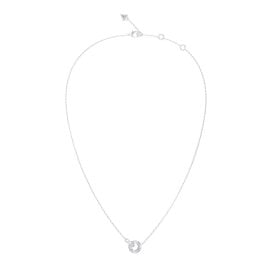 Guess JUBN06330JWRHT/U Women's Necklace Rings Silver-Tone
