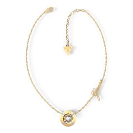 Guess JUBN01459JWYG Damen-Kette Solitaire Goldfarben