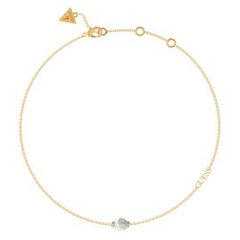 Guess JUBN02268JWYG Women's Necklace Gold Tone with Pearl Underwater Love