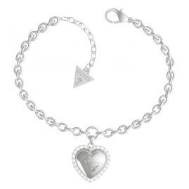 Guess JUBB01077JW-RH Damen-Armband Central Heart