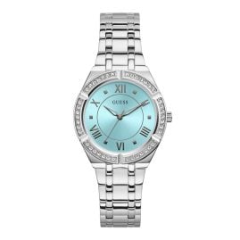 Guess GW0033L7 Ladies' Watch Cosmo Steel/Turquoise