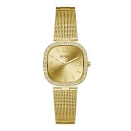 Guess GW0354L2 Ladies' Watch Tapestry Gold Tone
