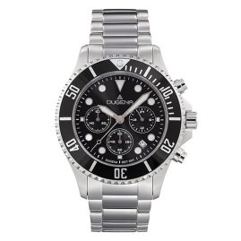 Dugena 4461107 Men's Watch Diver XL Chrono Black