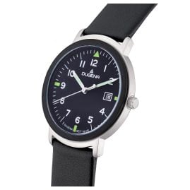 Dugena 4461124 Men's Wristwatch Nero Sport Black/Green