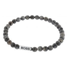 Boss 50460902-050 Men's Bracelet Bob Light Pastel Grey