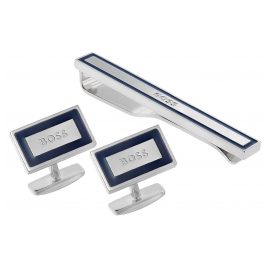 Boss 50470674-410 Gift Set with Cufflinks and Tie Clip Codi