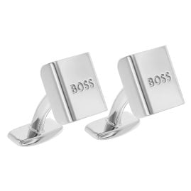 BOSS 50479862-040 Cufflinks Kile Silver Tone