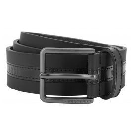 Boss 50452435-001 Men's Belt Ther-G-Logo Black Leather