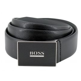 Boss 50397967-001 Men´s Belt Icon Leather Black