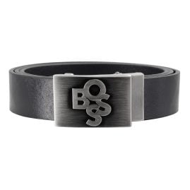 Boss 50475131-001 Men's Belt Black Leather Jecil