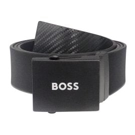 BOSS 50513076-001 Men's Belt Black Leather Icon_R-Sr35