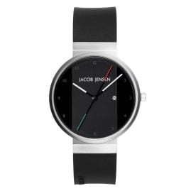 Jacob Jensen 645 Men's Watch Titanium Quartz Black