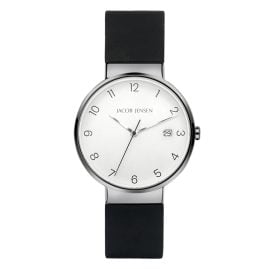 Jacob Jensen 181 Men's Titanium Watch Quartz Black/Grey